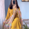 Yellow georgette A24